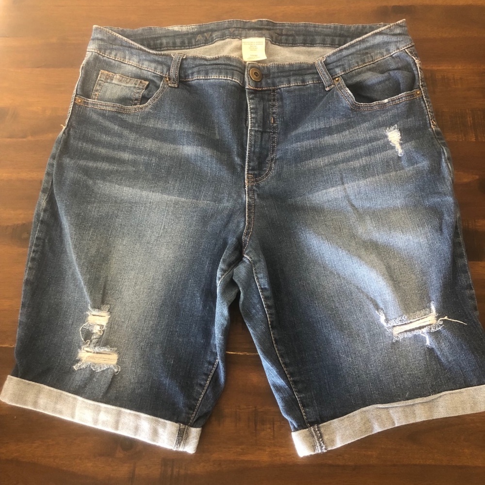 Ava & Viv Women’s Plus Bermuda Shorts